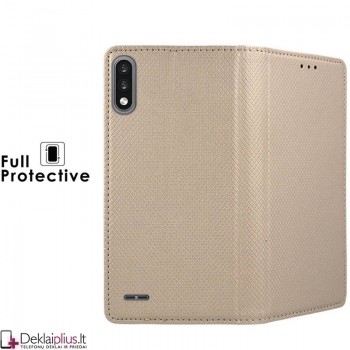 Telone smart magnet atverčiamas dėklas - auksinės spalvos (Lg K22) Telone smart magnet atverčiamas dėklas - auksinės spalvos (Lg K22)